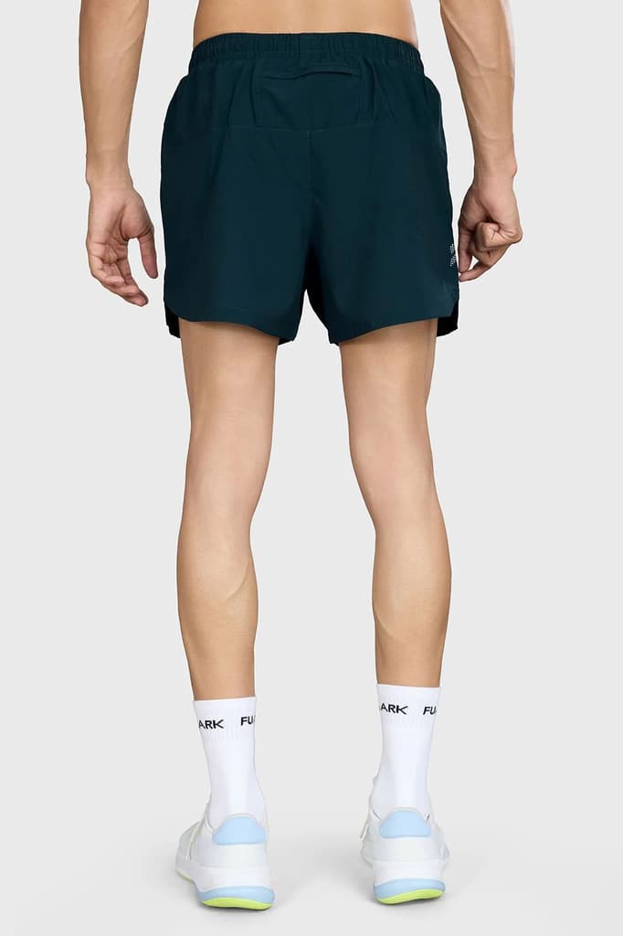 Pulse 4" Running Shorts Deep Green — photo 6