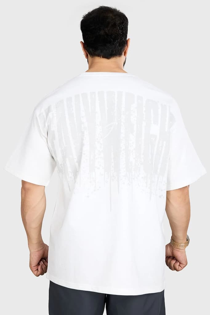 Heavyweight Oversized T-shirt White — XS