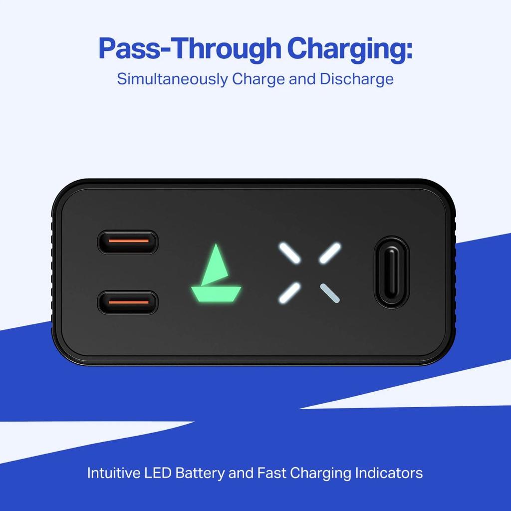 boAt Energyshroom PB465 Turbo X | 20000mAh Power Bank with 65W Turbo Fast Charging — photo 5