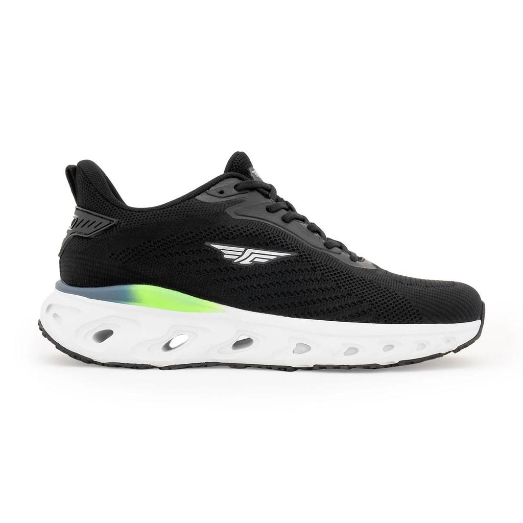 Athleisure Sports Shoes for Men in Black | Low-Cut Athleisure Shoes. — photo 2