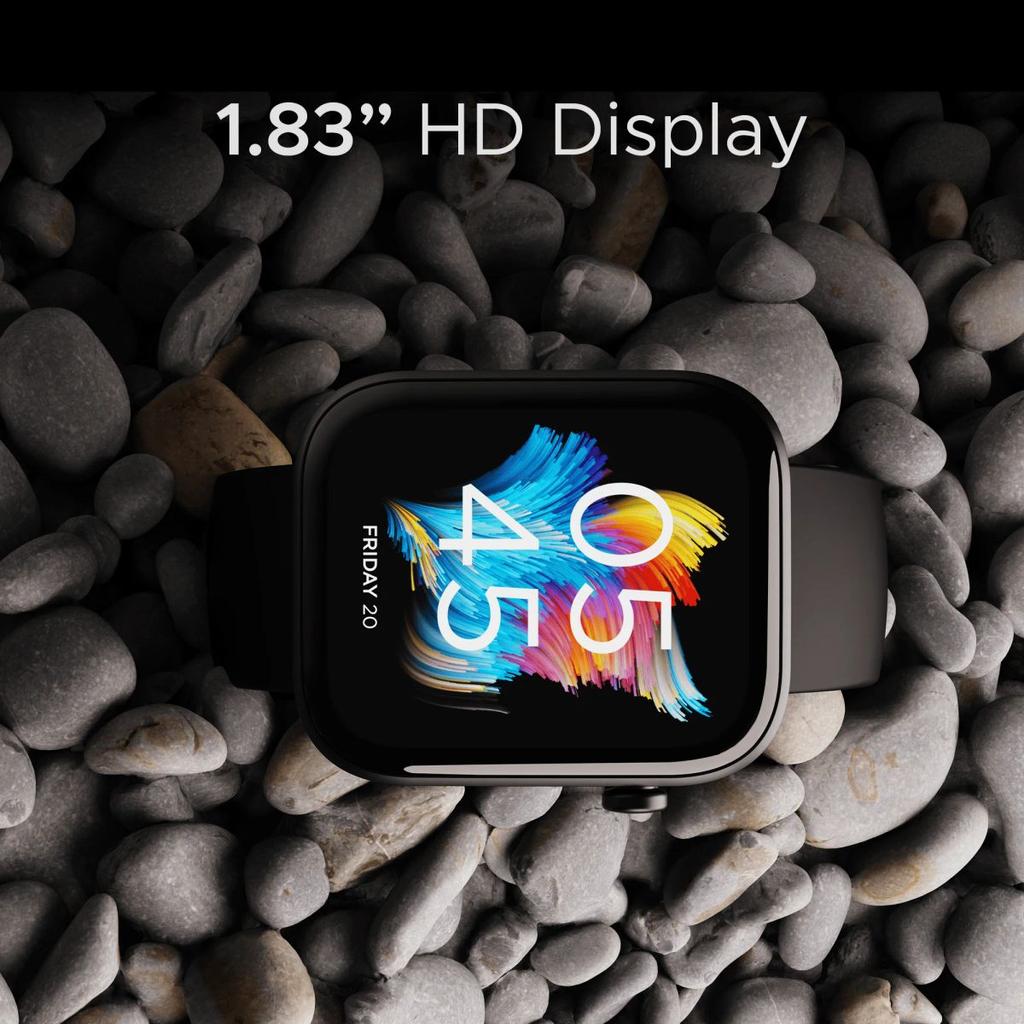 boAt Ultima Rise | Smartwatch with 1.83" Display, SOS, BT Calling, 700+ Modes