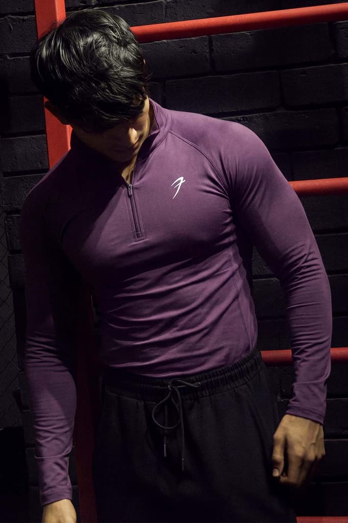 Thrive Pullovers Plum — S
