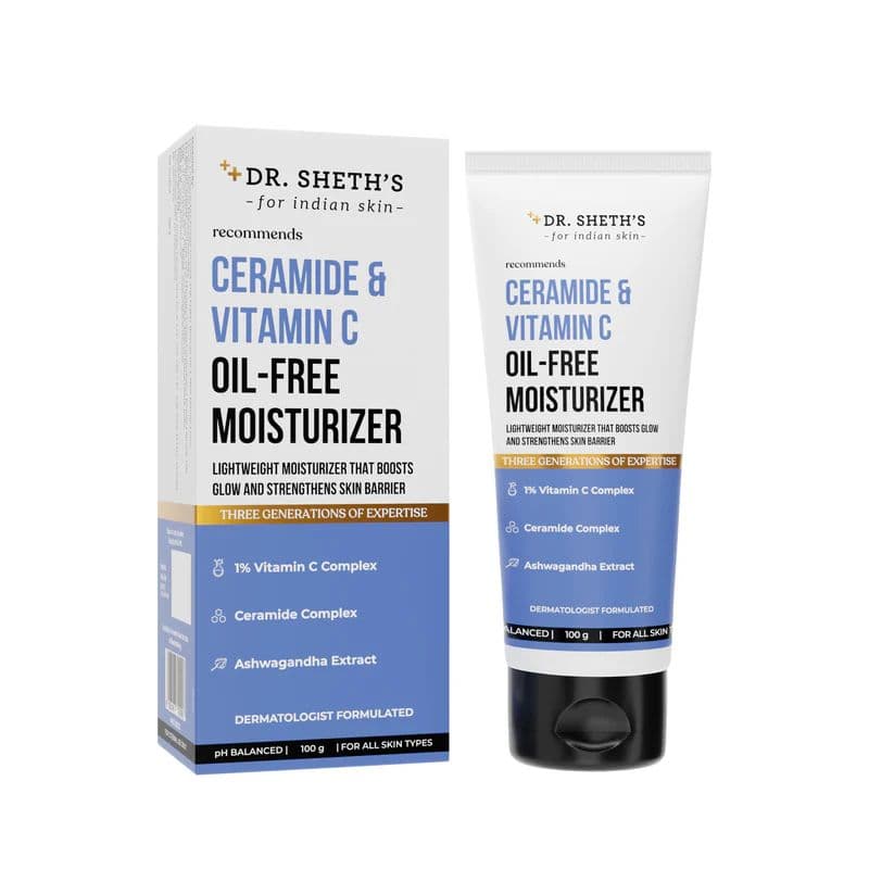 Ceramide & Vitamin C Oil-Free Moisturizer - 100g
