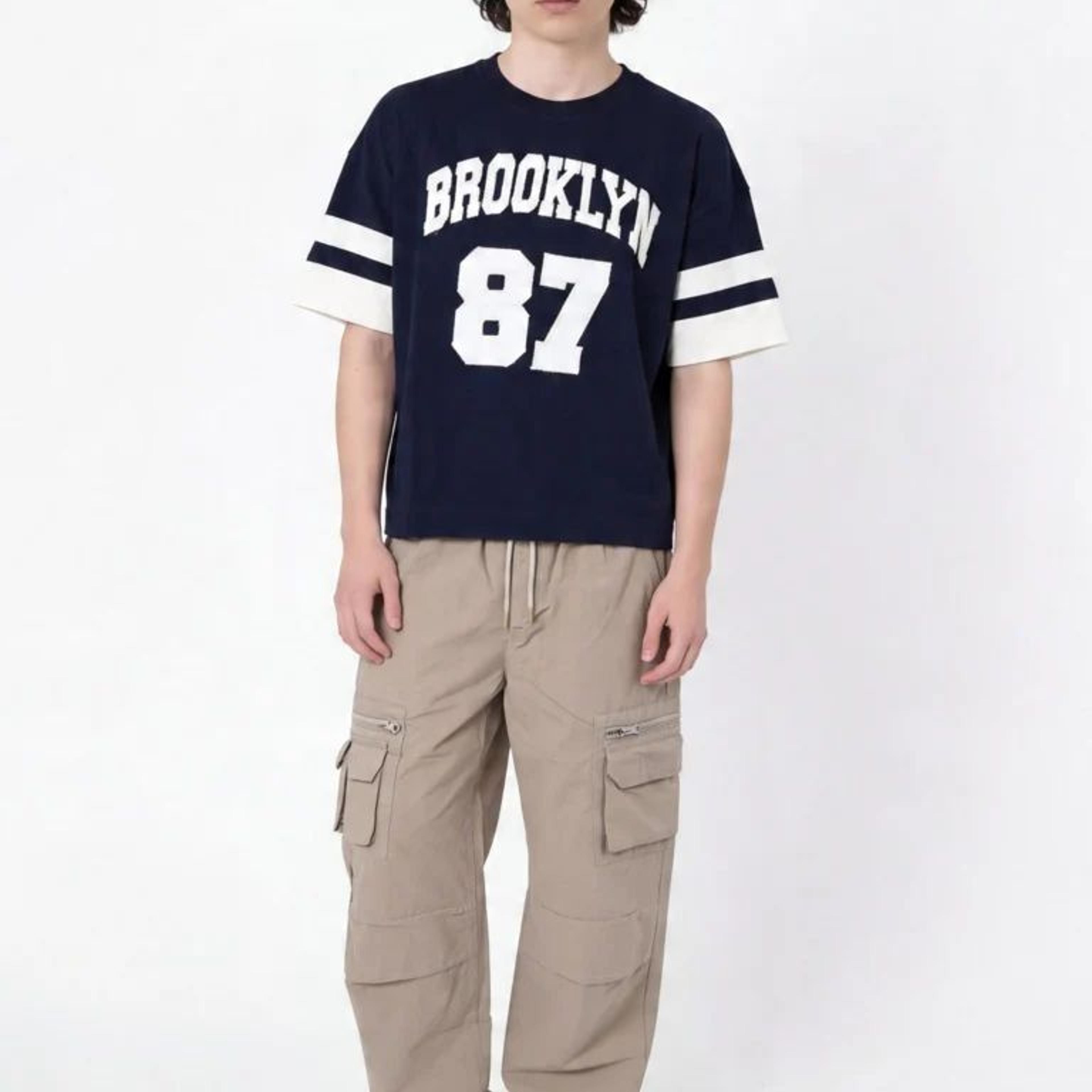 Y&F Kids Boys Taupe Mid-Rise Cotton-Blend Cargo Pants
