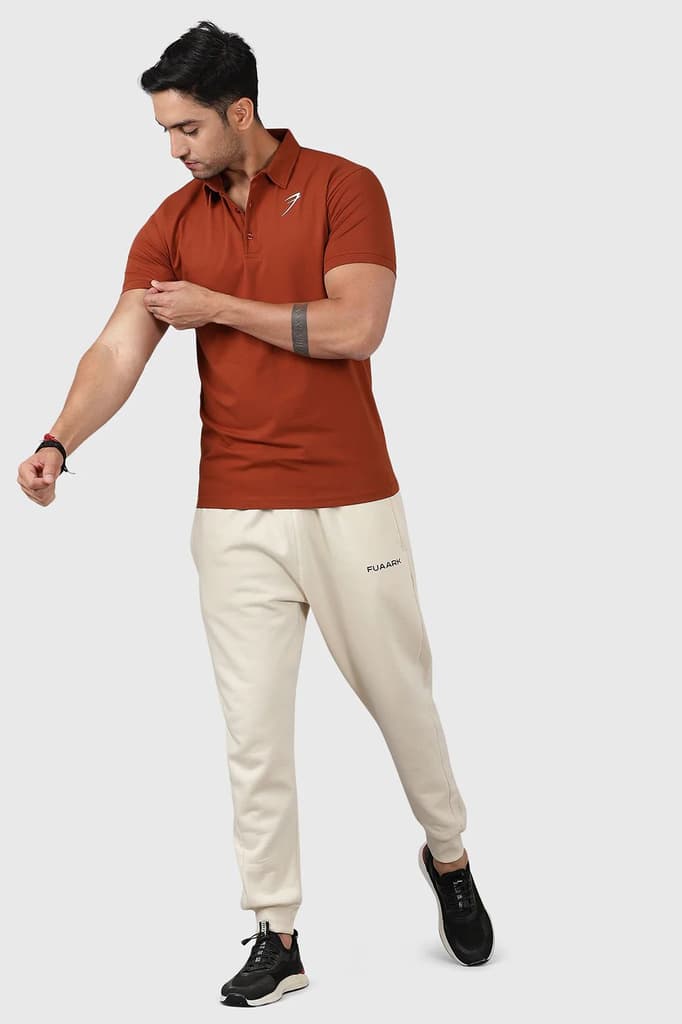 Polo T-shirt Salsa Brown — photo 2