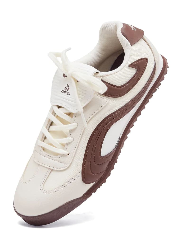 HIGHBIRD Off White Women's Sneakers — photo 3