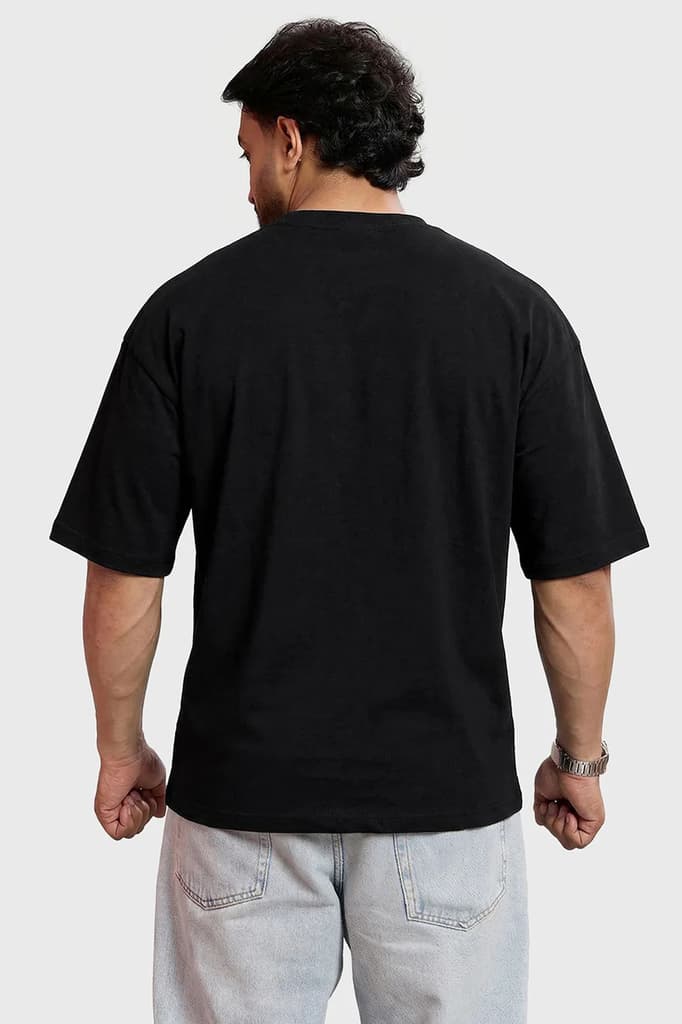 Iconic Oversized T-shirt Black — photo 5