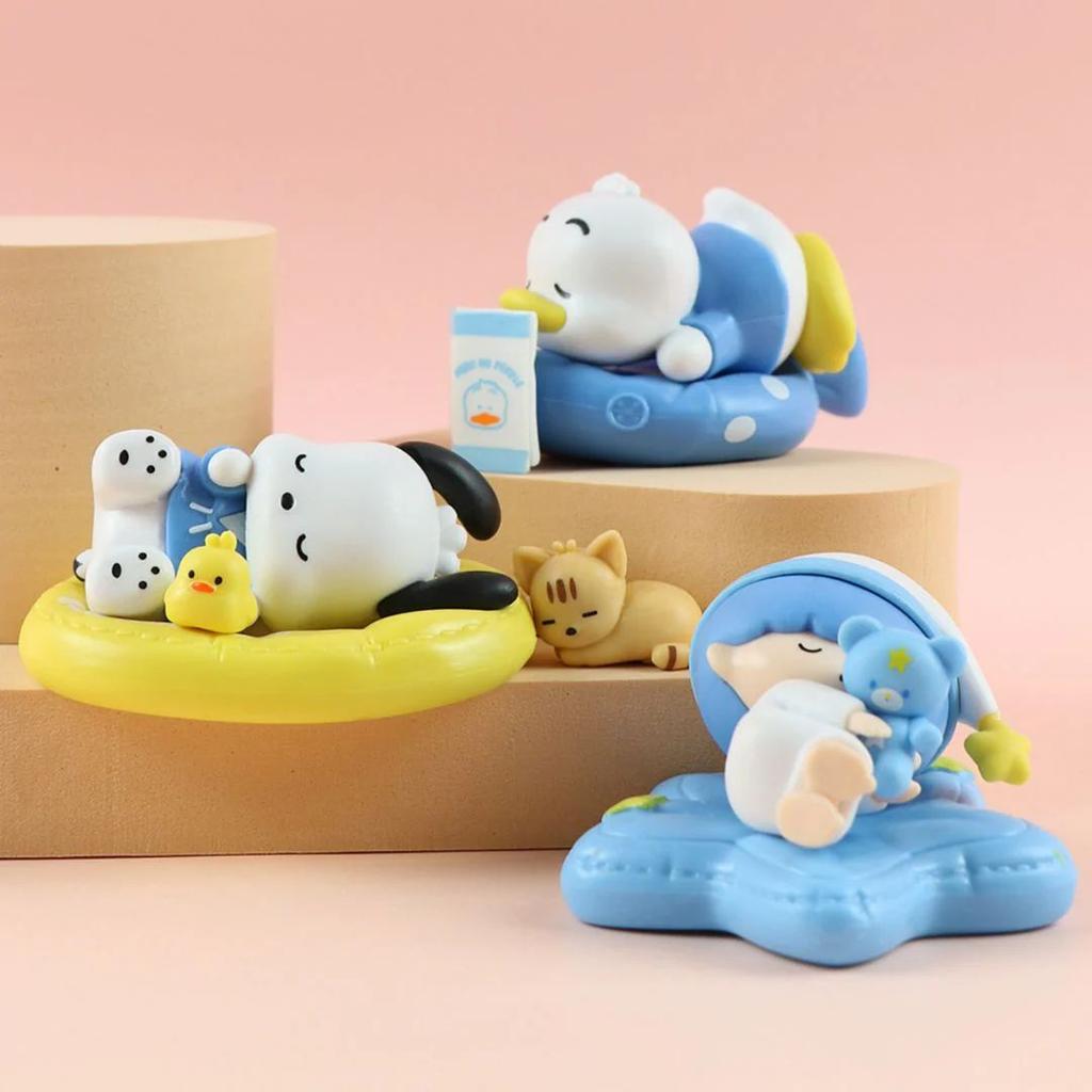 Sanrio Fall Asleep Series Figurines | 6 pc Collectible Set — photo 4