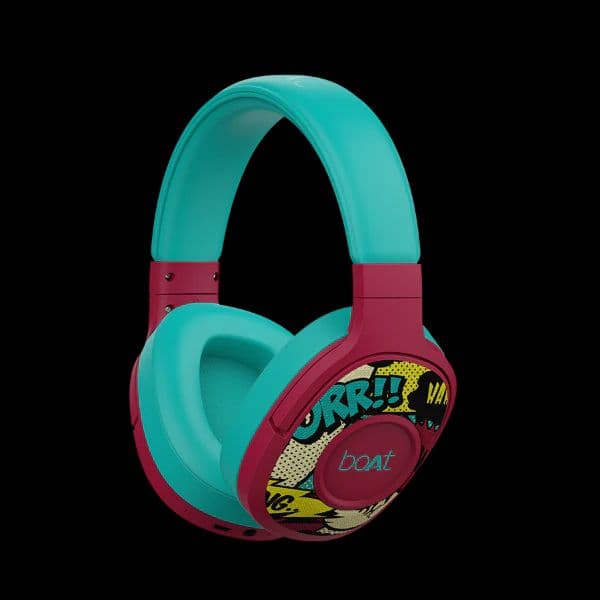 boAt Rockerz 550 | Over Ear Bluetooth Headphones with Upto 20H Playback, 50mm Dynamic Driver, 500mAh Battery — photo 5