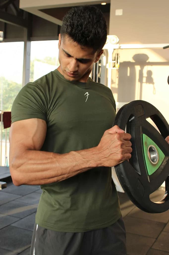 Pulse T-shirt Olive — photo 2
