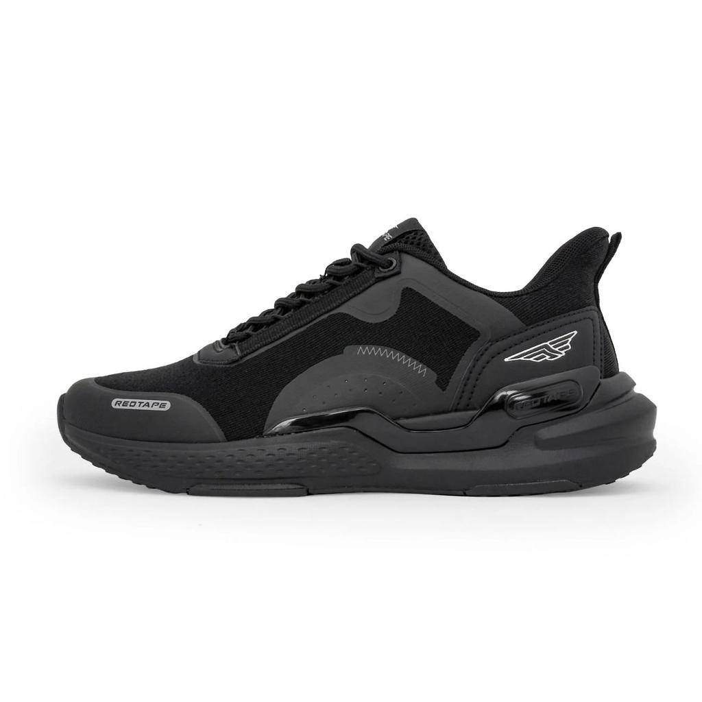 Athleisure Sports Shoes for Men in Black | Low-Cut Shoes. — photo 3