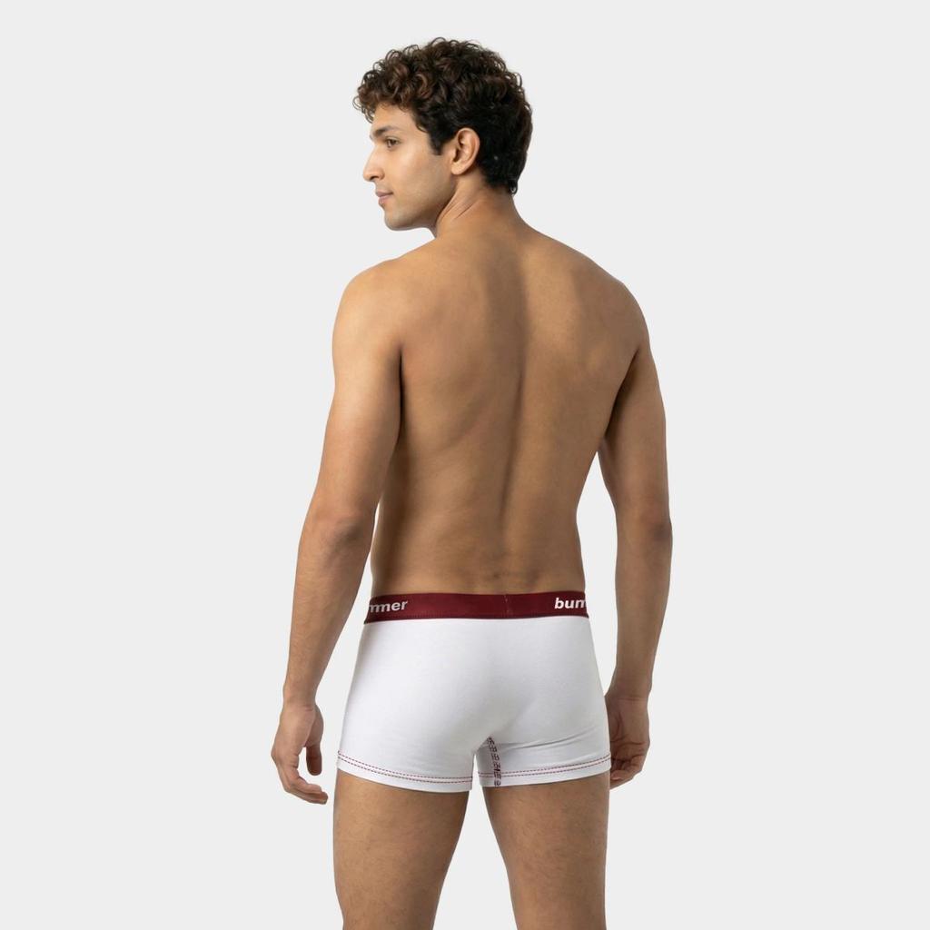 Cotton Stretch Trunks - Blanc — photo 3