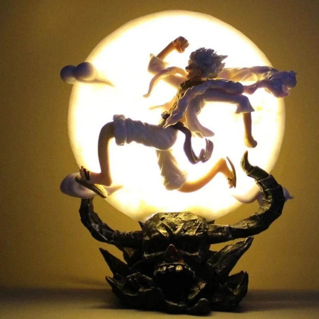 Gear 5 Luffy LED Lamp – One Piece Resin Action Figure — photo 6