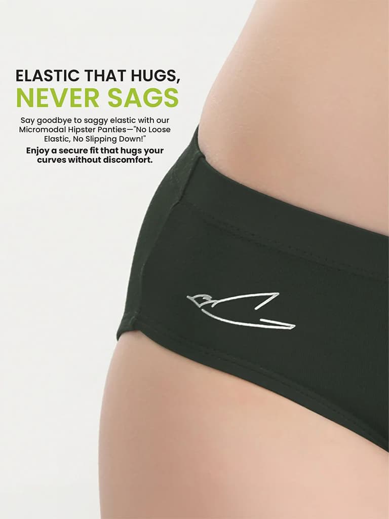 Micromodal Mid Rise Hipster pack of 2 — photo 6