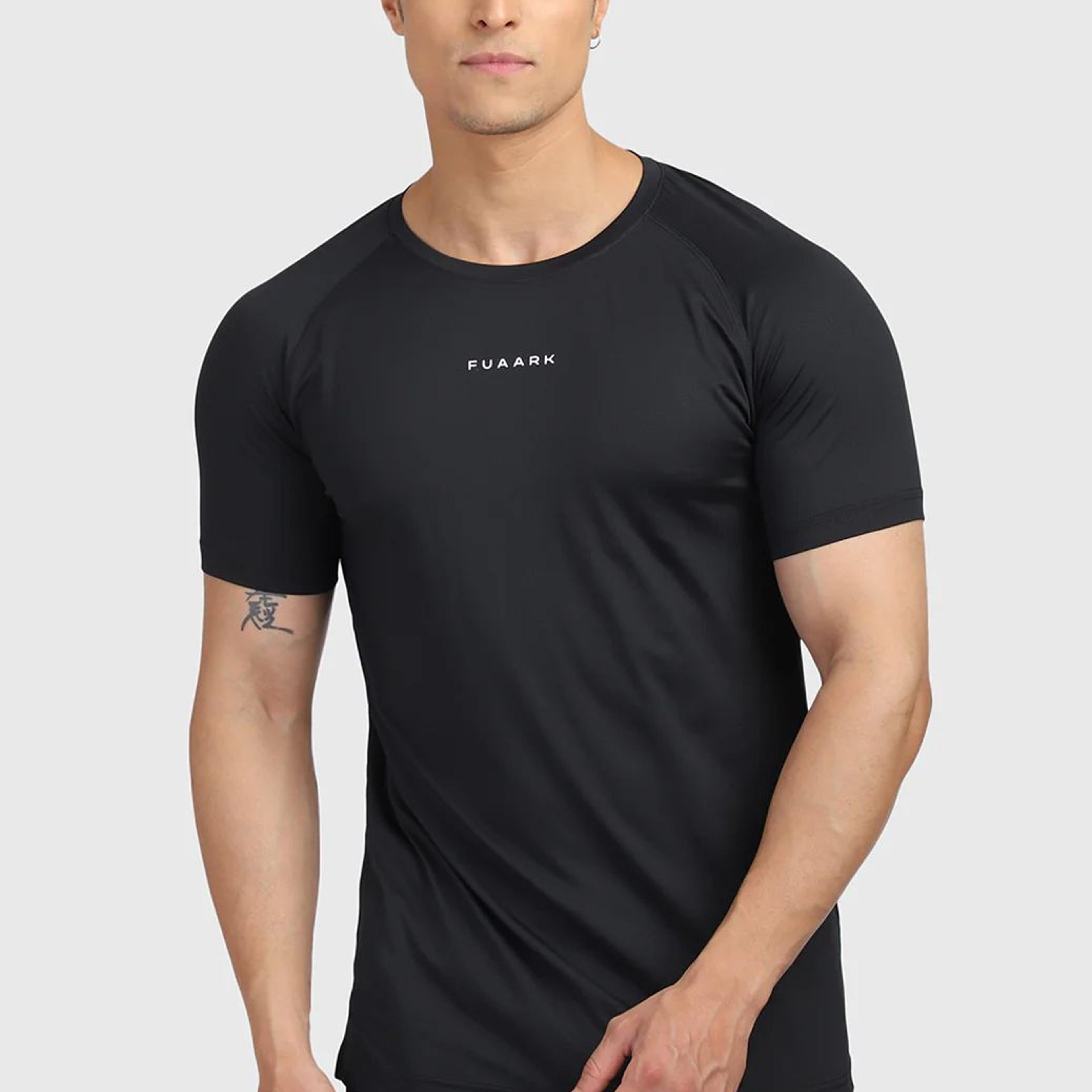 Sleek T-shirt Black / Fuaark
