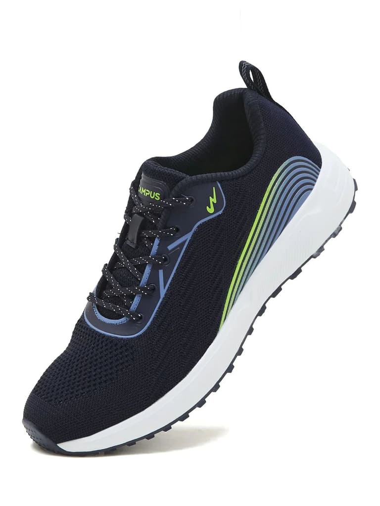 CHOPPER Navy Men's Running Shoes — photo 3