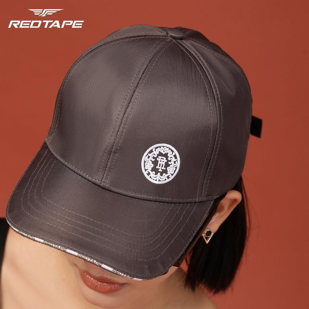 Unisex Dark Grey Solid Polyester Baseball Cap with Adjustable Strap — photo 5