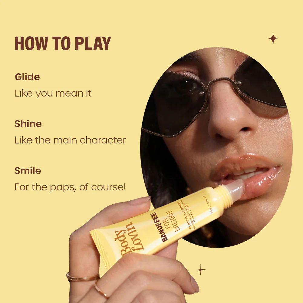 Banoffee for Brekkie Glassic Lip Balm by BodyLovin'