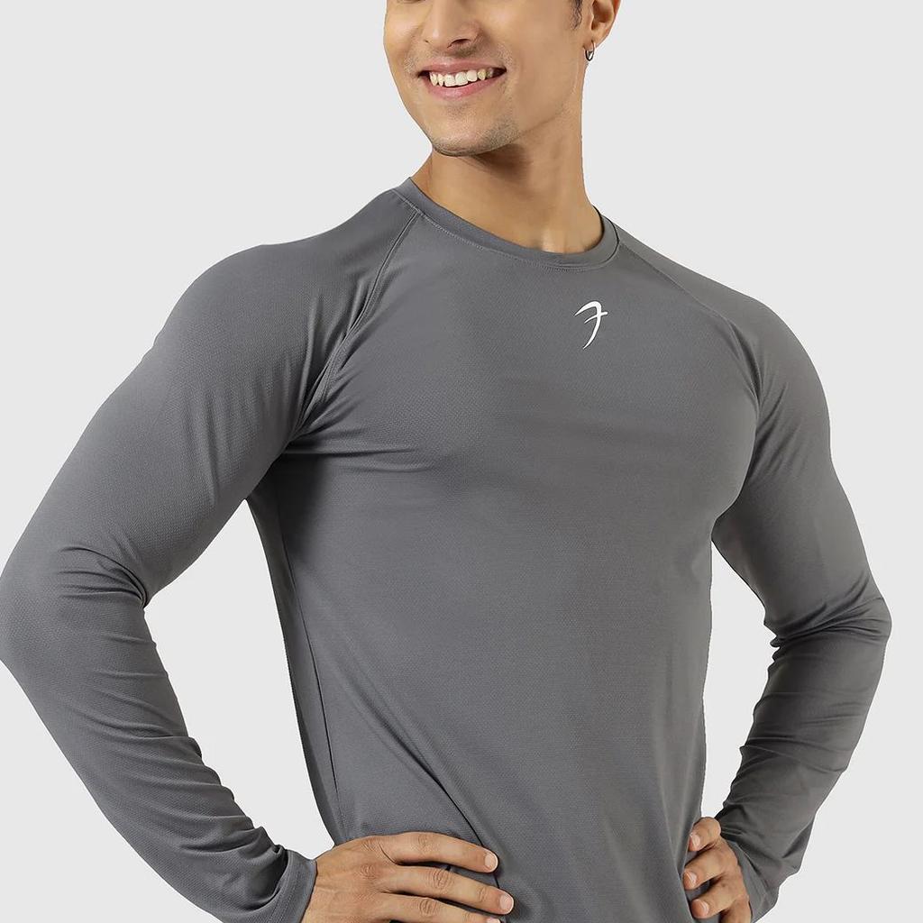 Core Fullsleeves T-shirt Grey