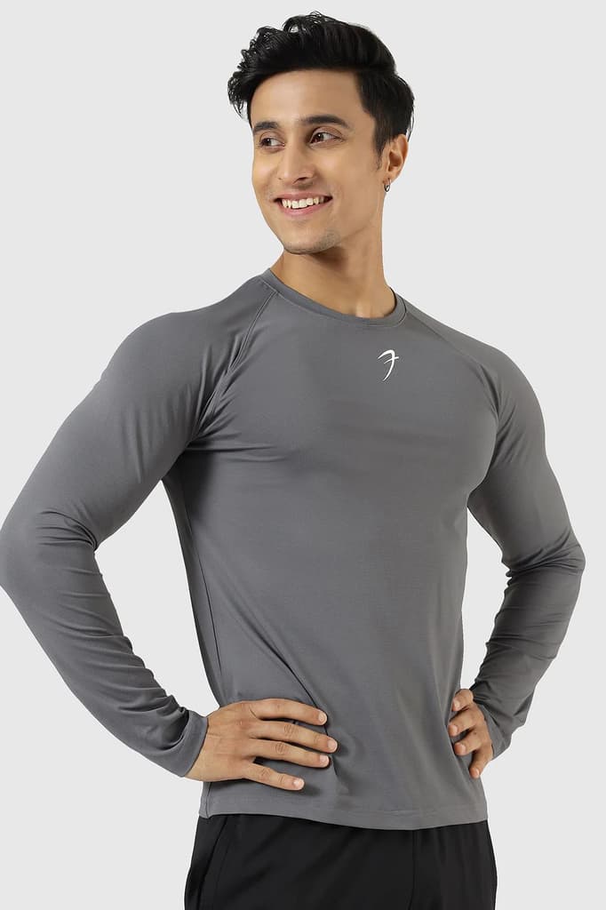 Core Fullsleeves T-shirt Grey — S