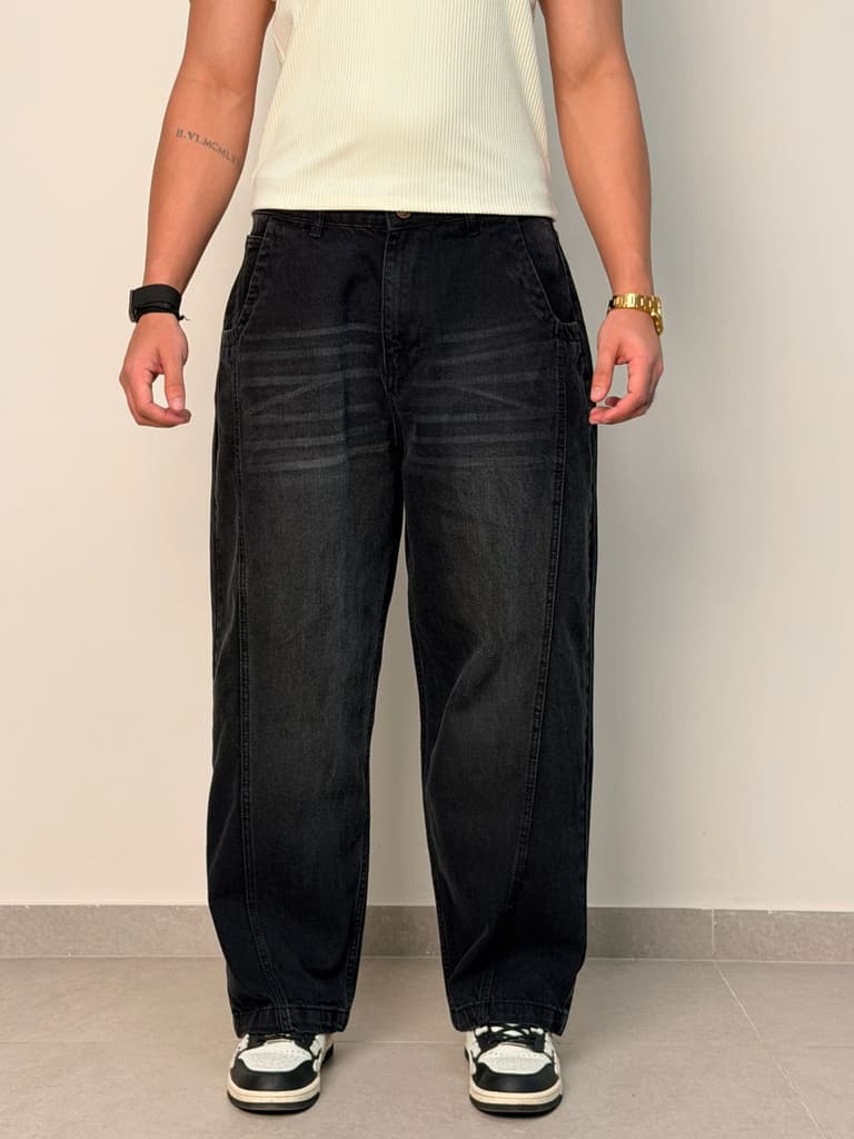 Level Up Pannel Super Baggy Jeans — photo 7