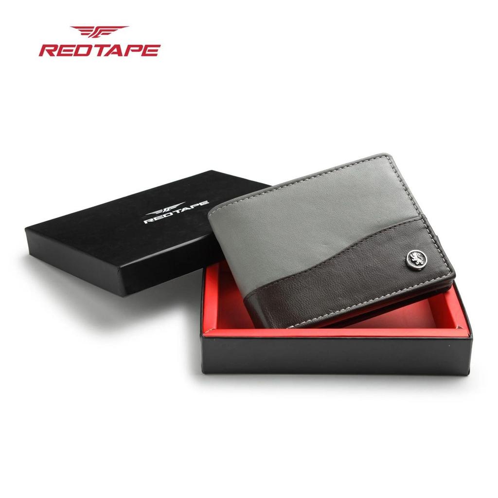 Men’s G.Grey Brown Colorblocked Genuine Leather Wallet — photo 5