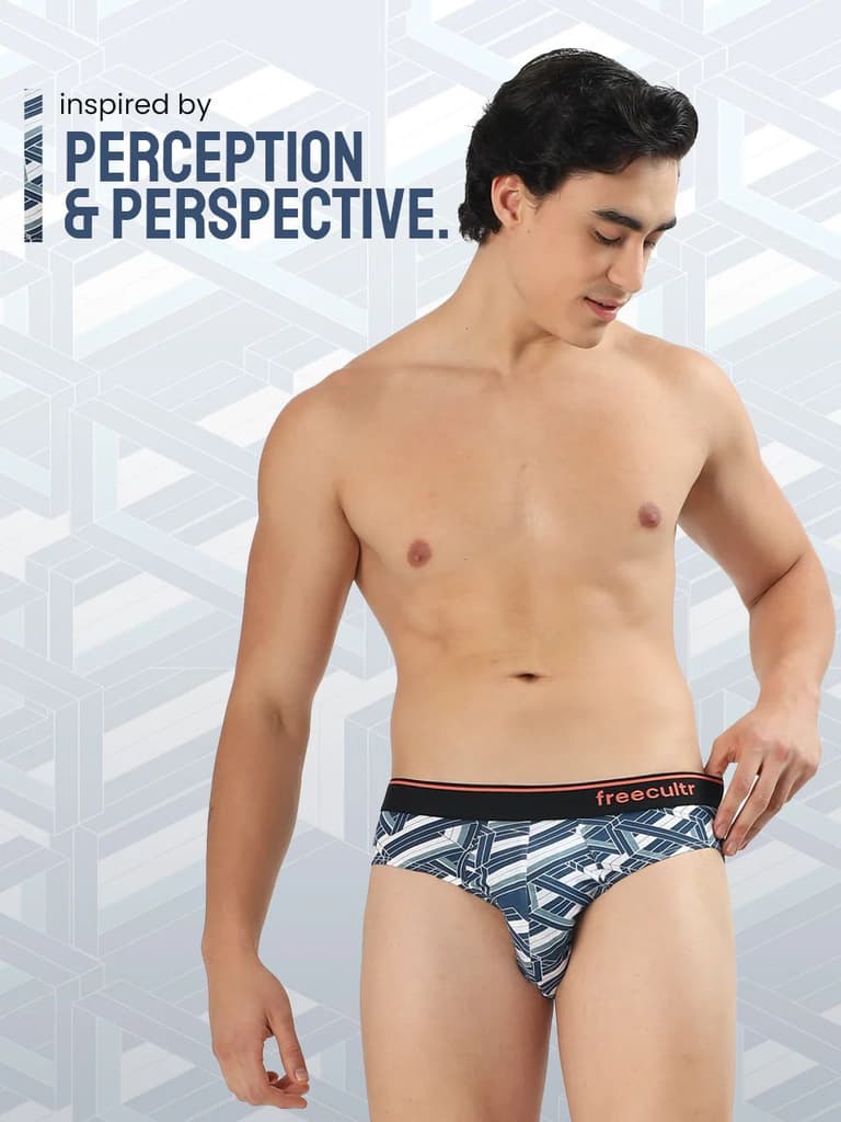 Men's Cotton Printed Briefs (Pack of 1) — photo 4