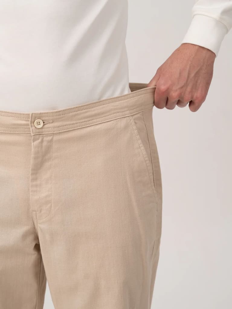 Cappadocia Beige Relaxed Fit Lounge Pants — photo 4