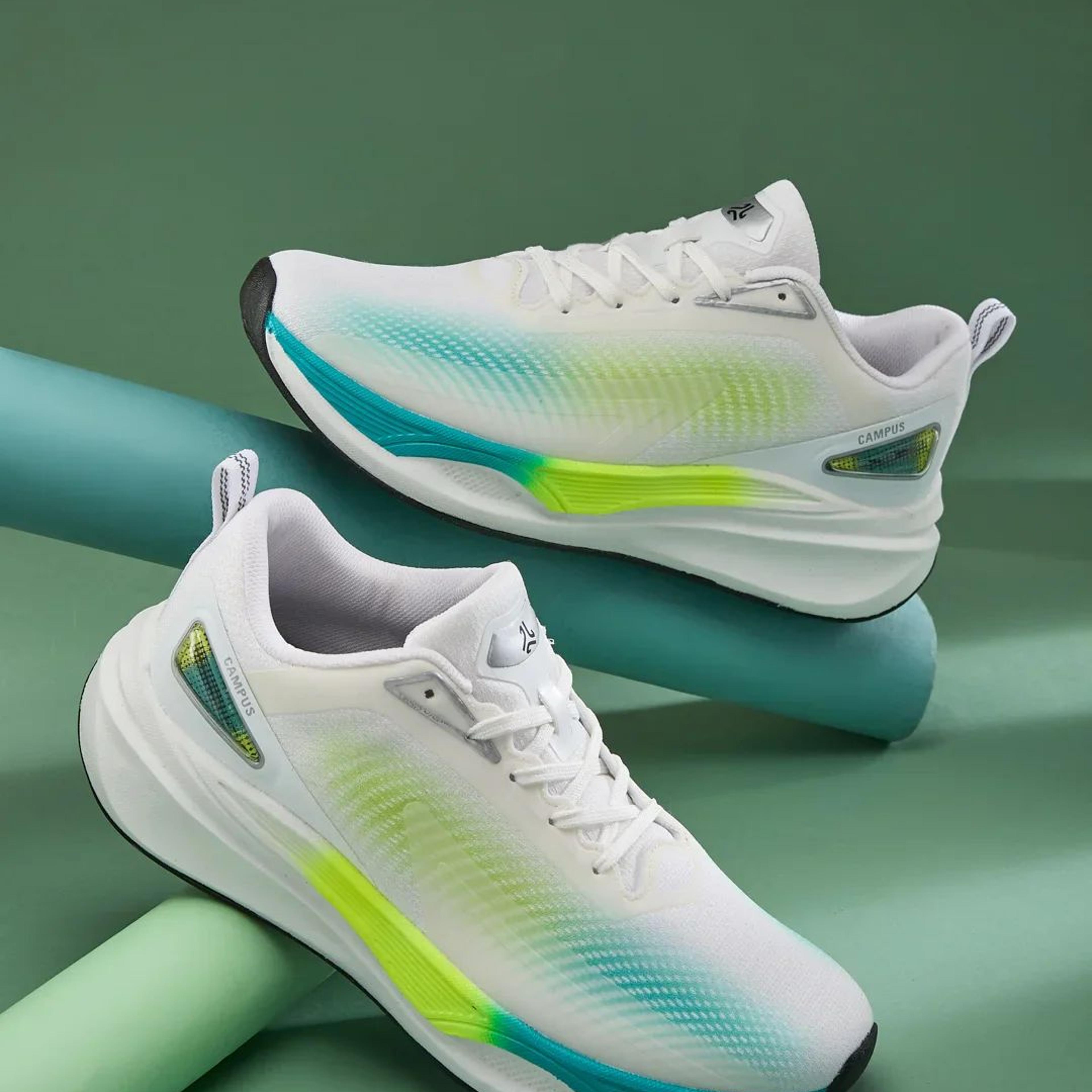 STAVE Green Men's Running Shoes