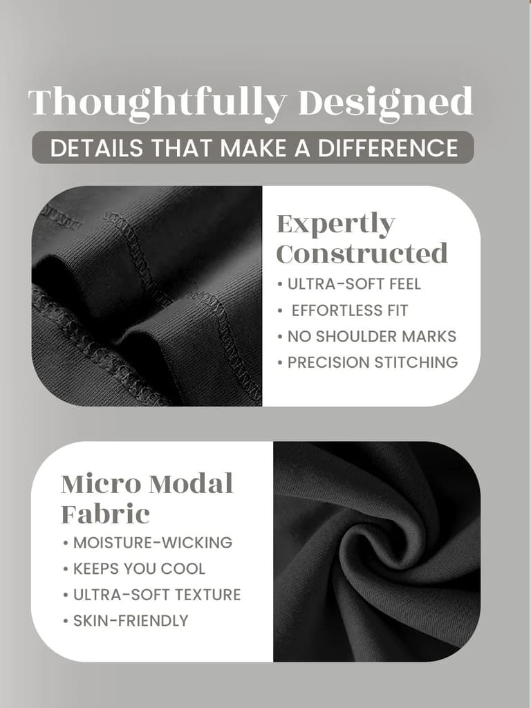 Ultra-Soft Micromodal Camisole Top - Pack of 1 — photo 6