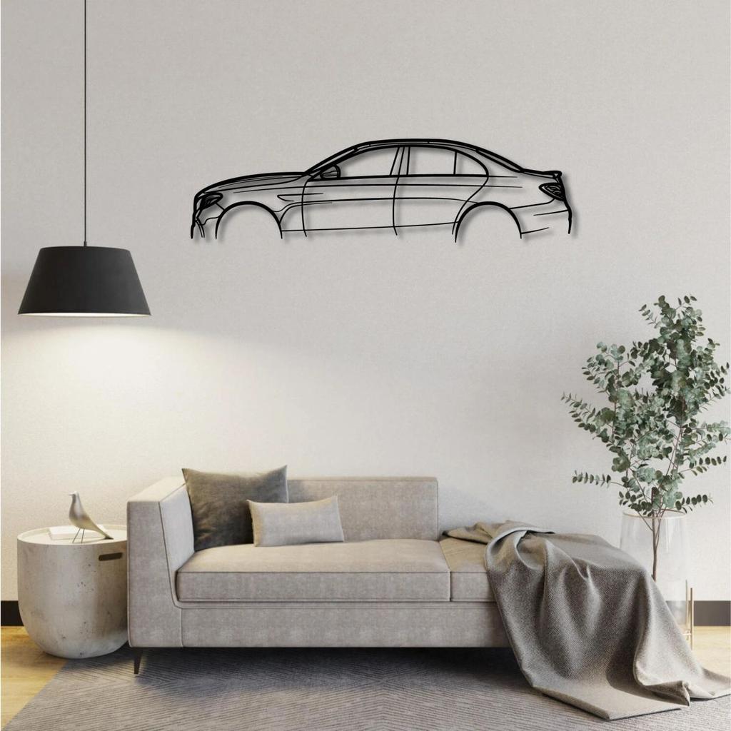 MERCEDES BENZ W215 E63 AMG METAL WALL ART — photo 2