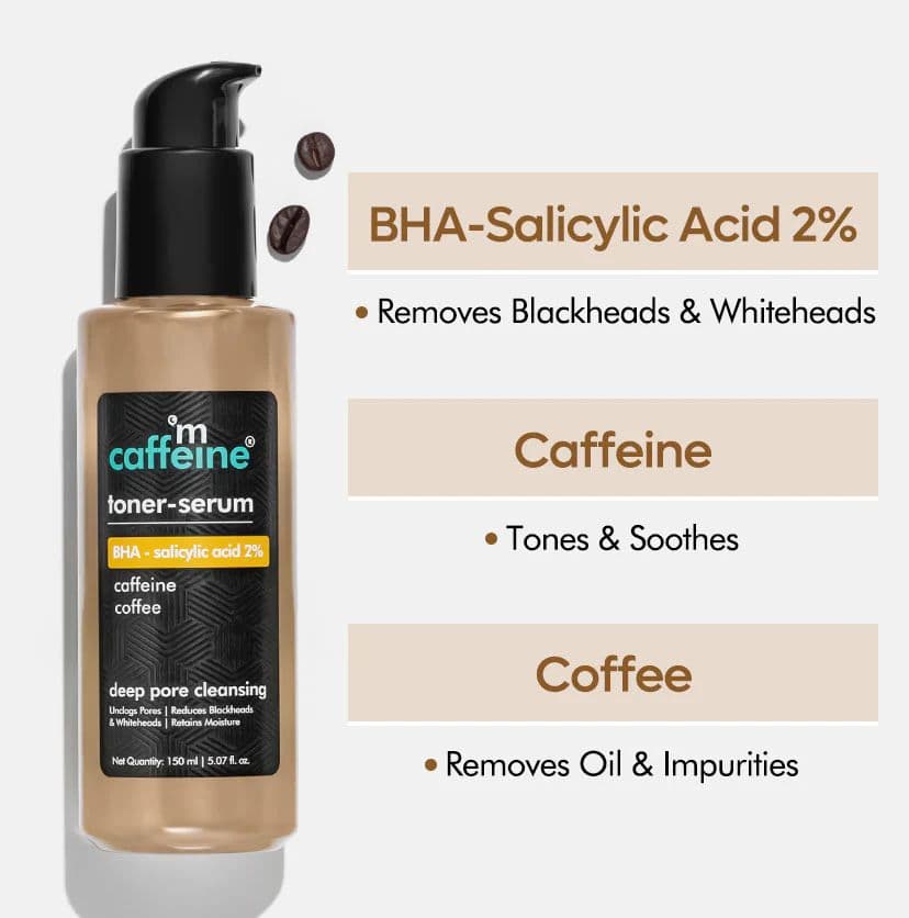 BHA-2% Salicylic Acid 2in1 Toner-Serum with Coffee- 150 ml