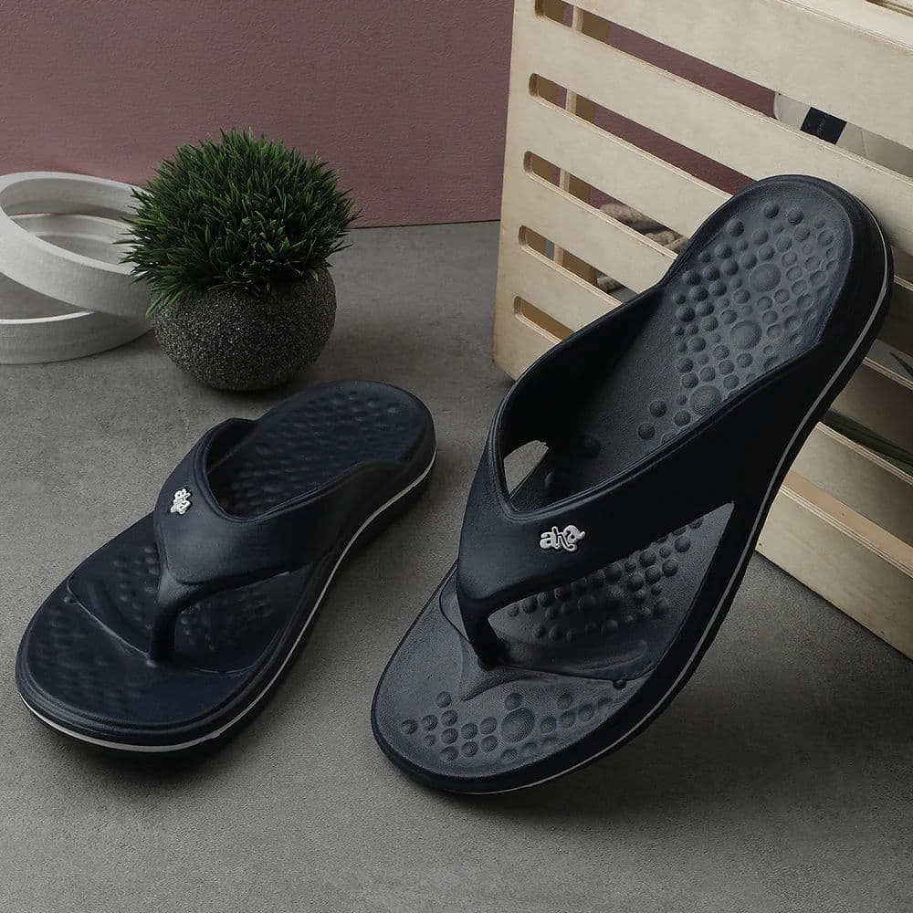 A-HA Casual Blue Flip Flop For Men BEACHTIME By Liberty — photo 4