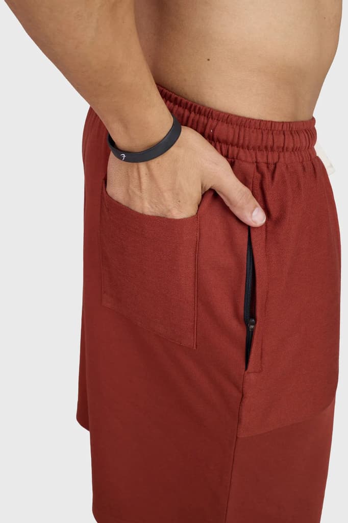 Weekend Oversized Shorts Rust — photo 5
