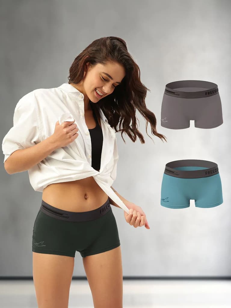 Women's Micro Modal Boy Shorts (Pack of 3) — photo 14