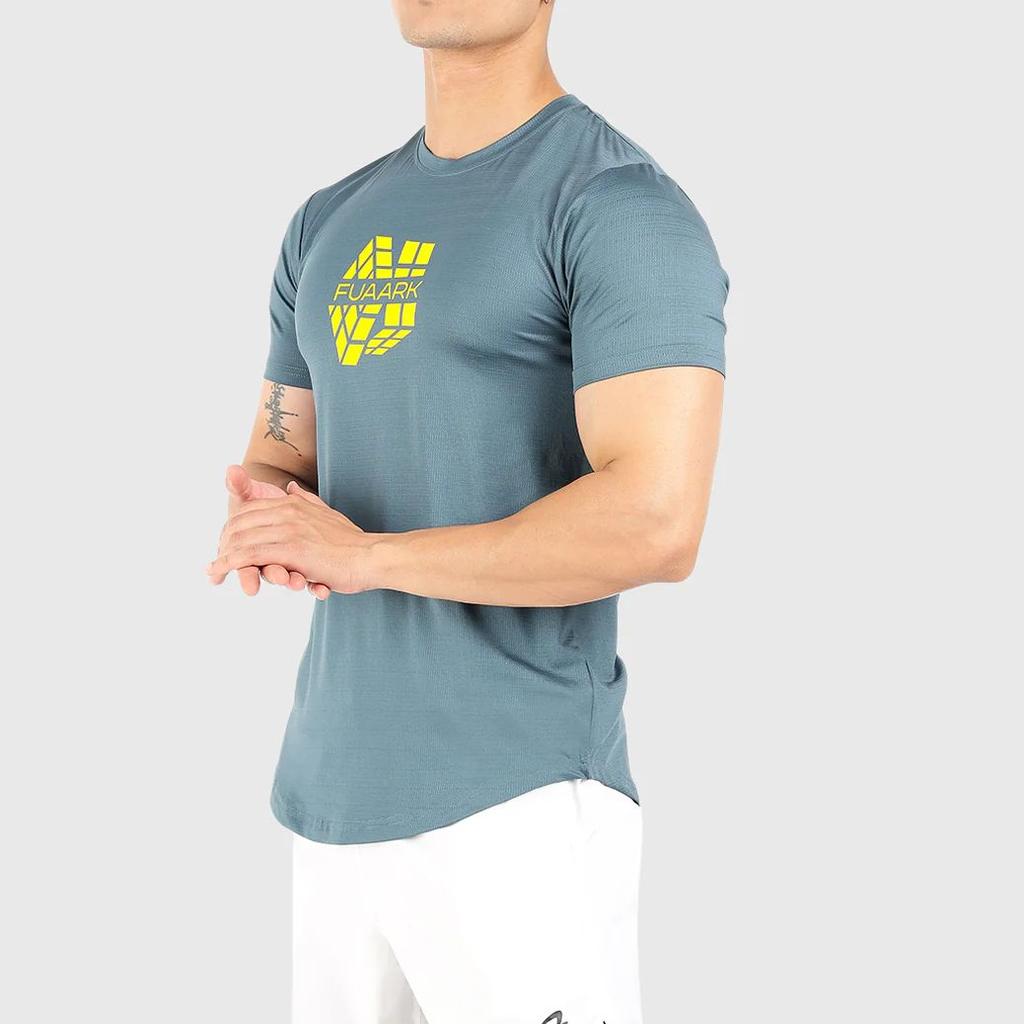 Revolve T-shirt Arctic Blue