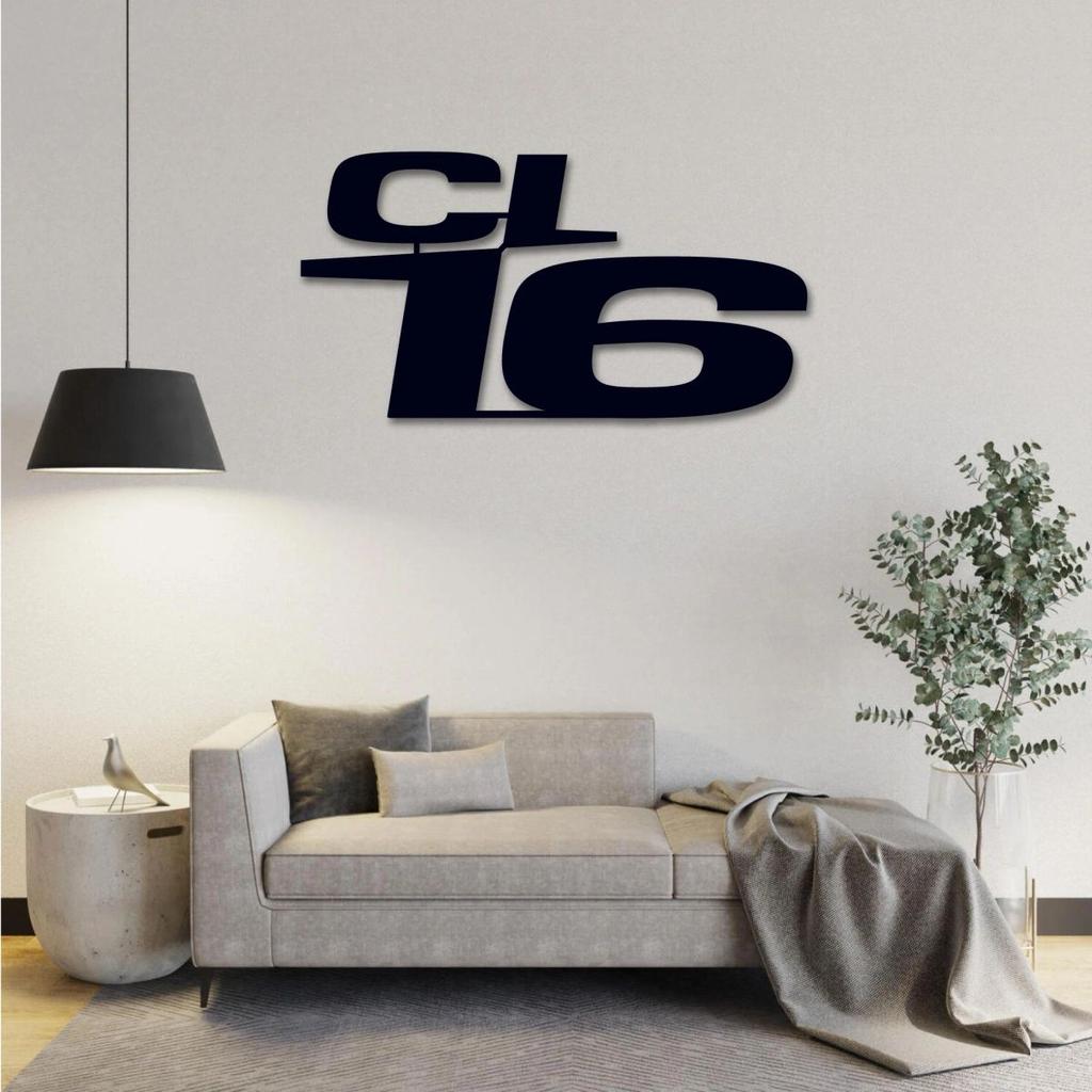 F1 CHARLES LECLERC LOGO METAL WALL ART — photo 2