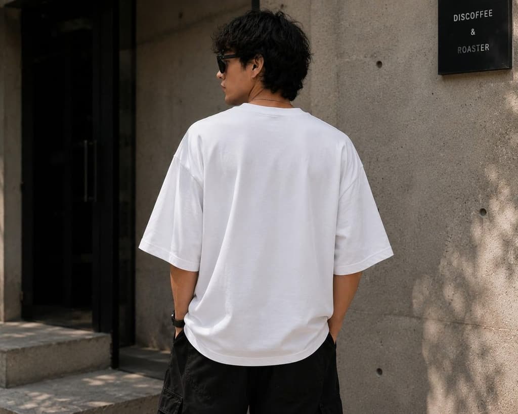 Oversized T-Shirt for Men & Women | 190 GMS Cotton Bio Washed Tee | Trendy T-Shirt for Unisex | Cockroach Janta Party Tshirt | — White