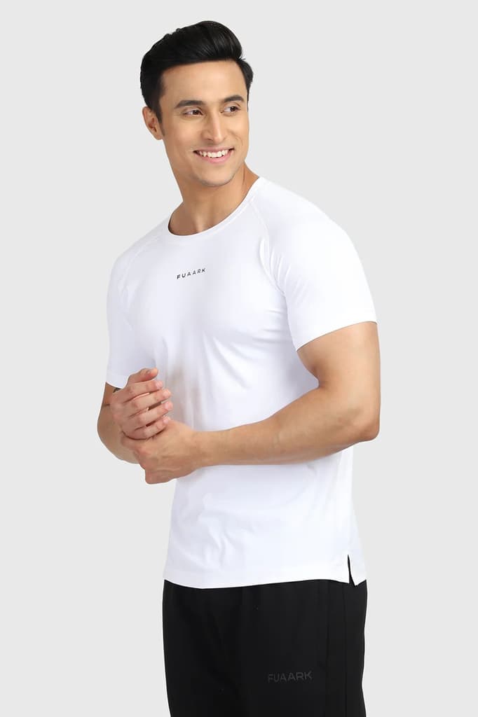 Sleek T-shirt White / Fuaark — photo 4