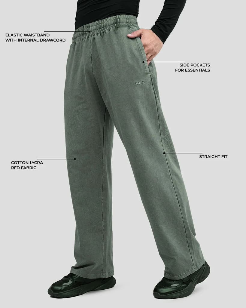 Acid Wash Straight Pant — photo 4
