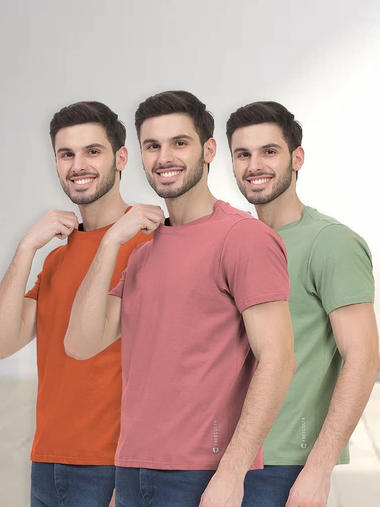 Truly Classic Organic Cotton T-shirts - Pack Of 3 — photo 12