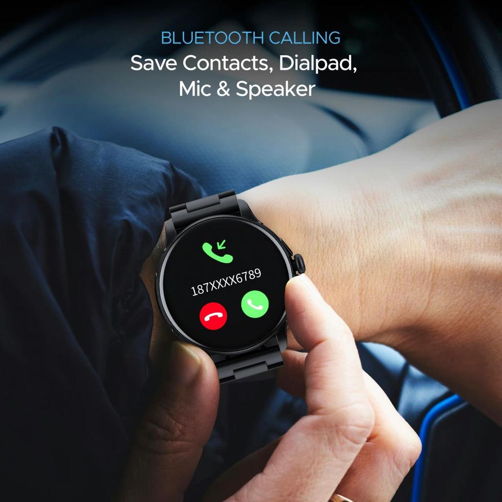 boAt Lunar Oasis | Smartwatch with 1.43" AMOLED Display, Turn-By-Turn Navigation, Dynamic User Interface, QR Tray — photo 8