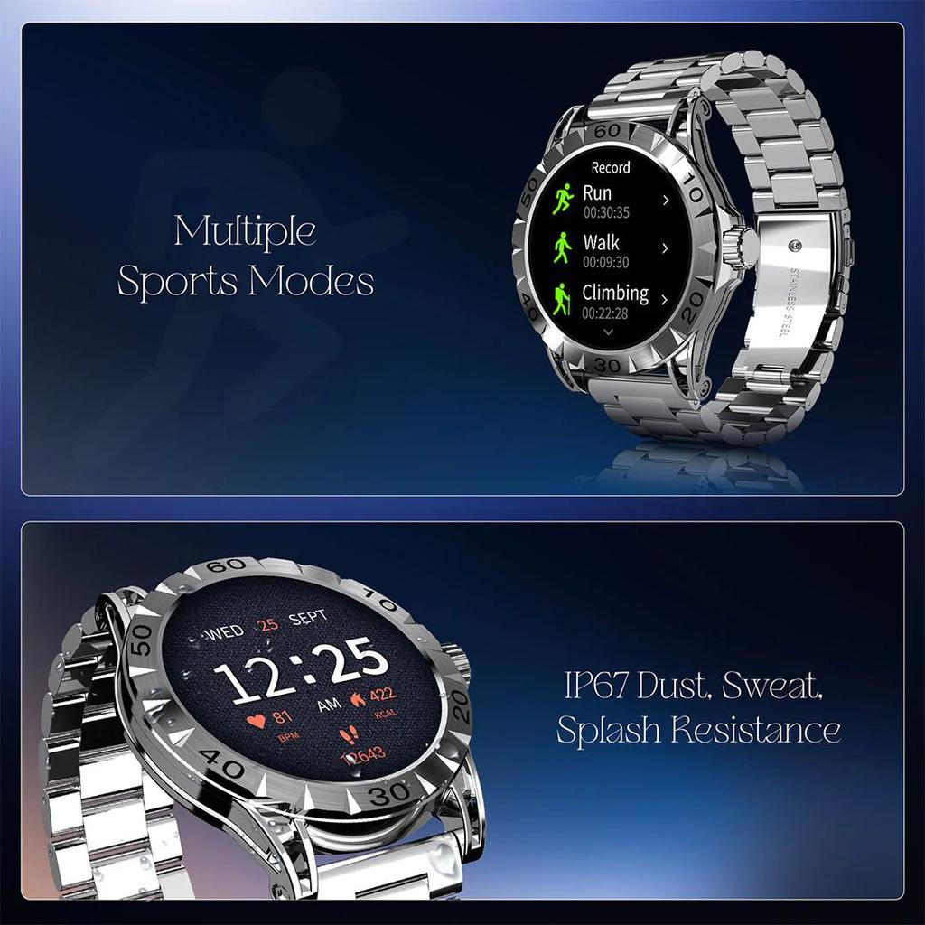 boAt Enigma Orion | Smartwatch with 1.39" HD Display, AI Voice Assistant, HR, SpO2 & Stress Monitoring, Sleep Monitor — photo 9