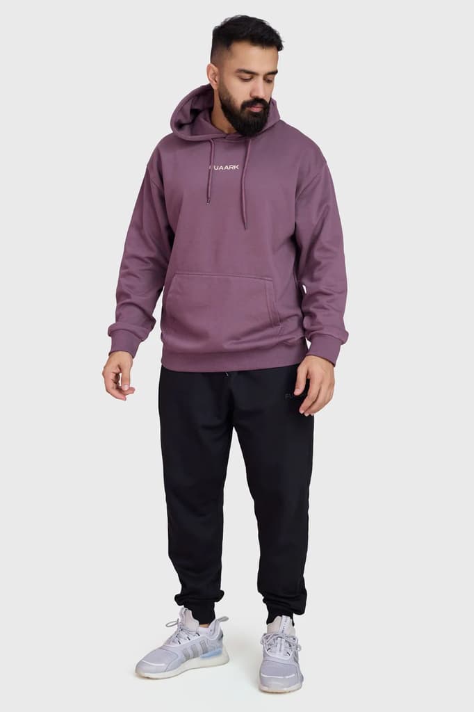 Signature Oversized Hoodie Mauve — photo 6