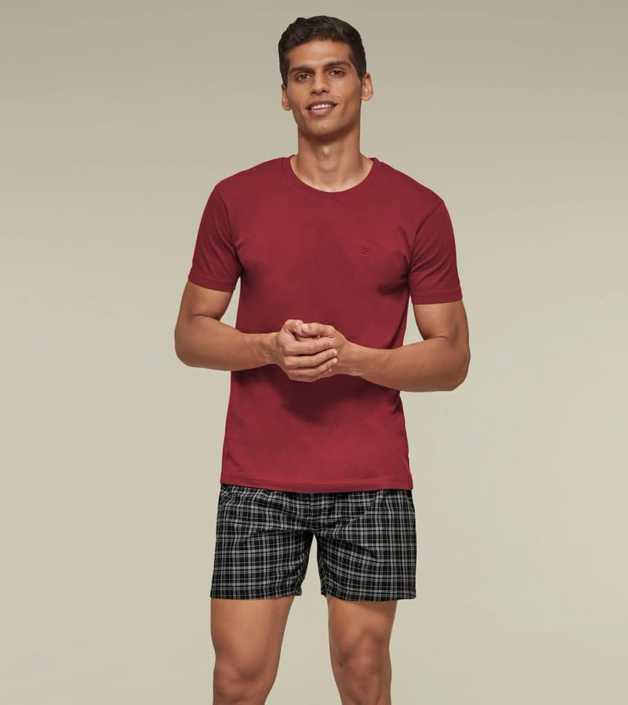 Checkmate Combed Cotton Boxers Shoot Up — photo 5