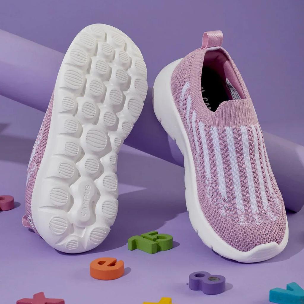 SAGE K Pink Kids Walking Shoes