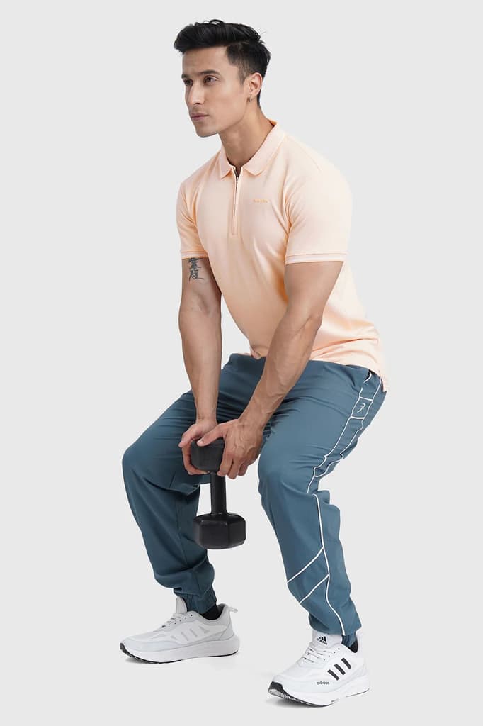 Heritage Polo T-shirt Peach — photo 2