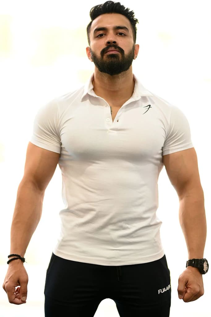 Polo T-shirt White — photo 4