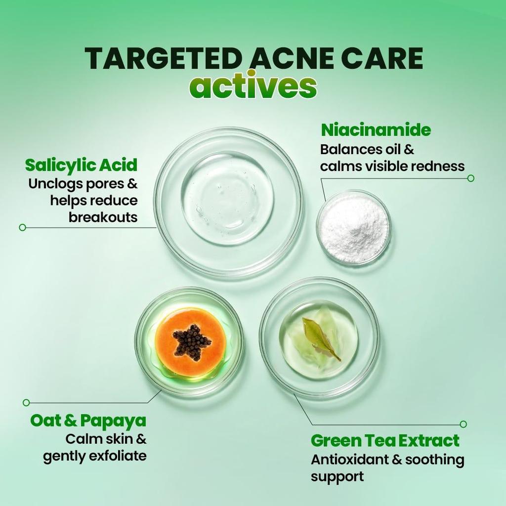 2% Salicylic Acid Face Serum Unclogs Pores & Controls Excess Oil