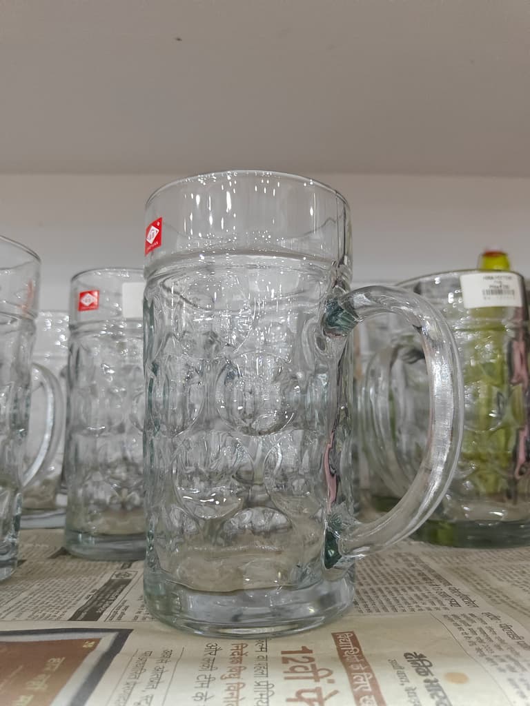 Glass Mug | Clear | Coffee Cup | Drinkware